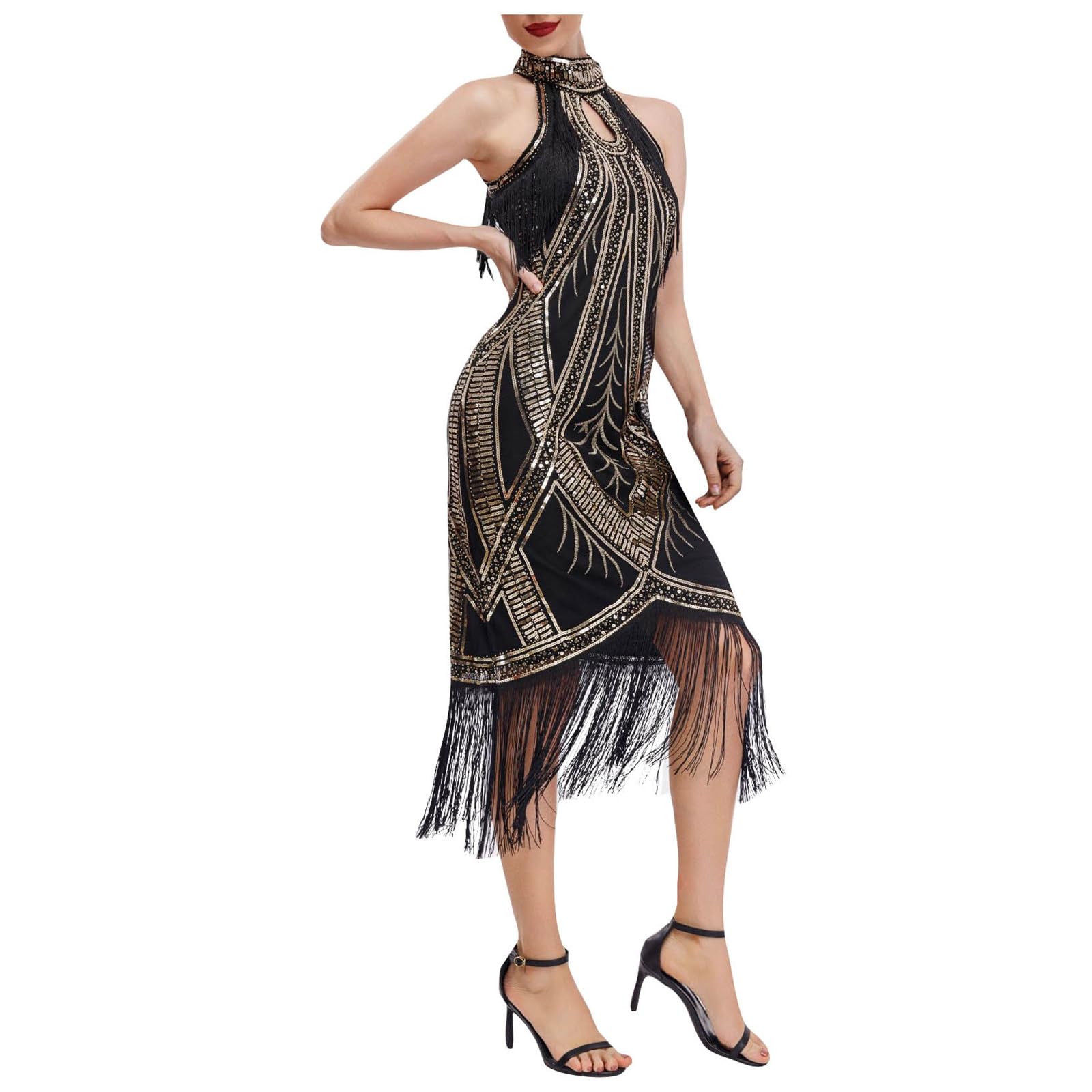 Robe paillettes confort doublure soyeuse pour éviter les irritations - 7