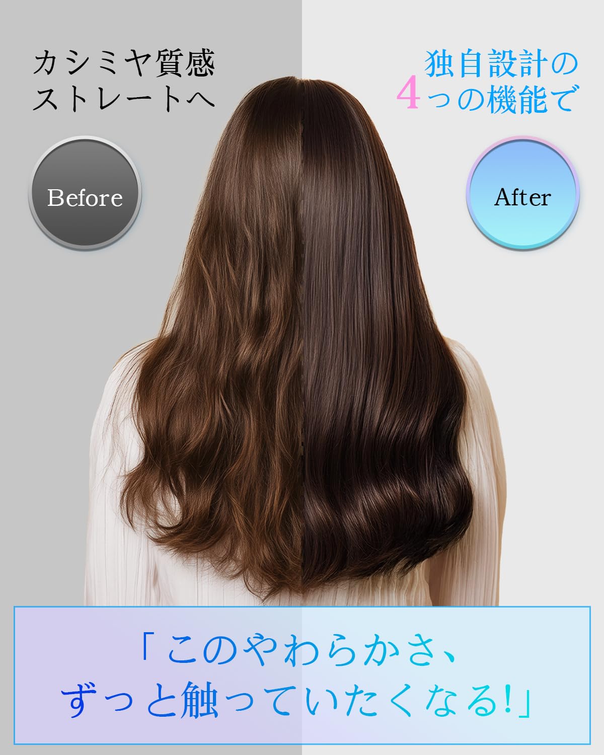 Amazon.co.jp: IOFVSSI ヘアアイロン ストレート＆カール 2way, 布製