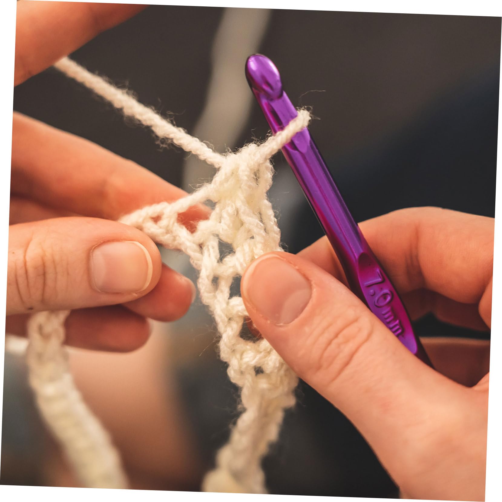 Juego de Ganchos de Crochet 23 Piezas, Kit de Tejido de Aluminio y Madera | Alfombras y Bufandas, Acabado Liso y Redondeado, 1 Set, Pensado para Nivel Intermedio