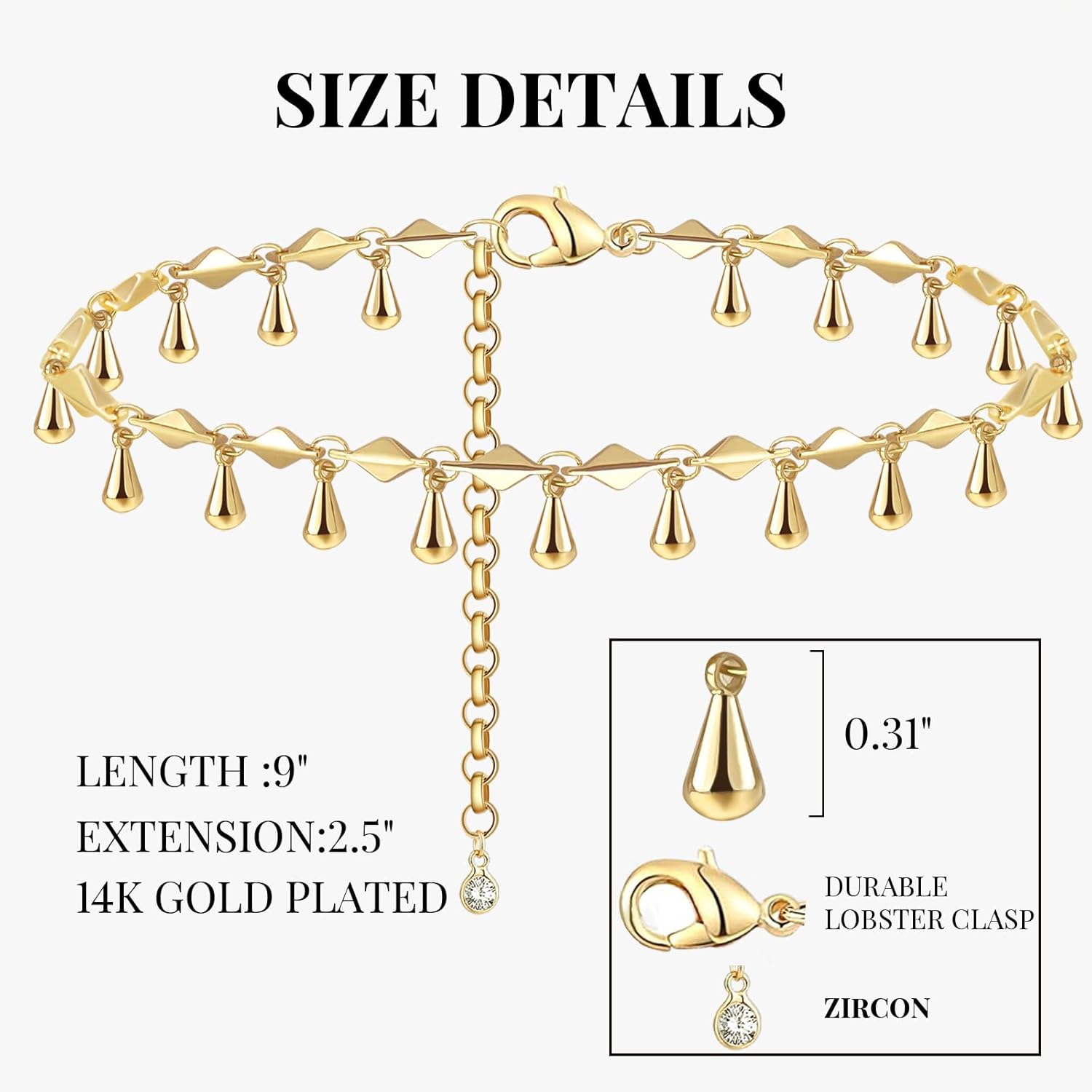 SADKISS Anklets for Women - Image 4