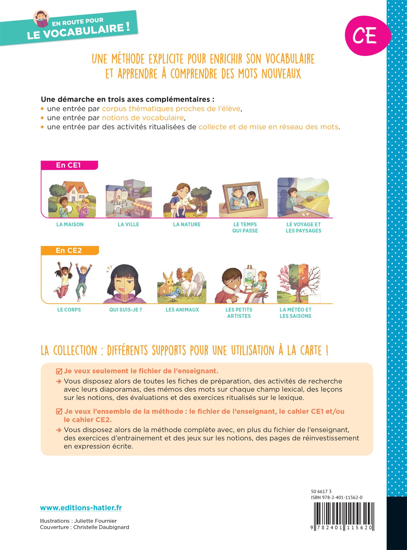 En route pour le vocabulaire ! CE - Ed. 2025 - Fichier de l'enseignant