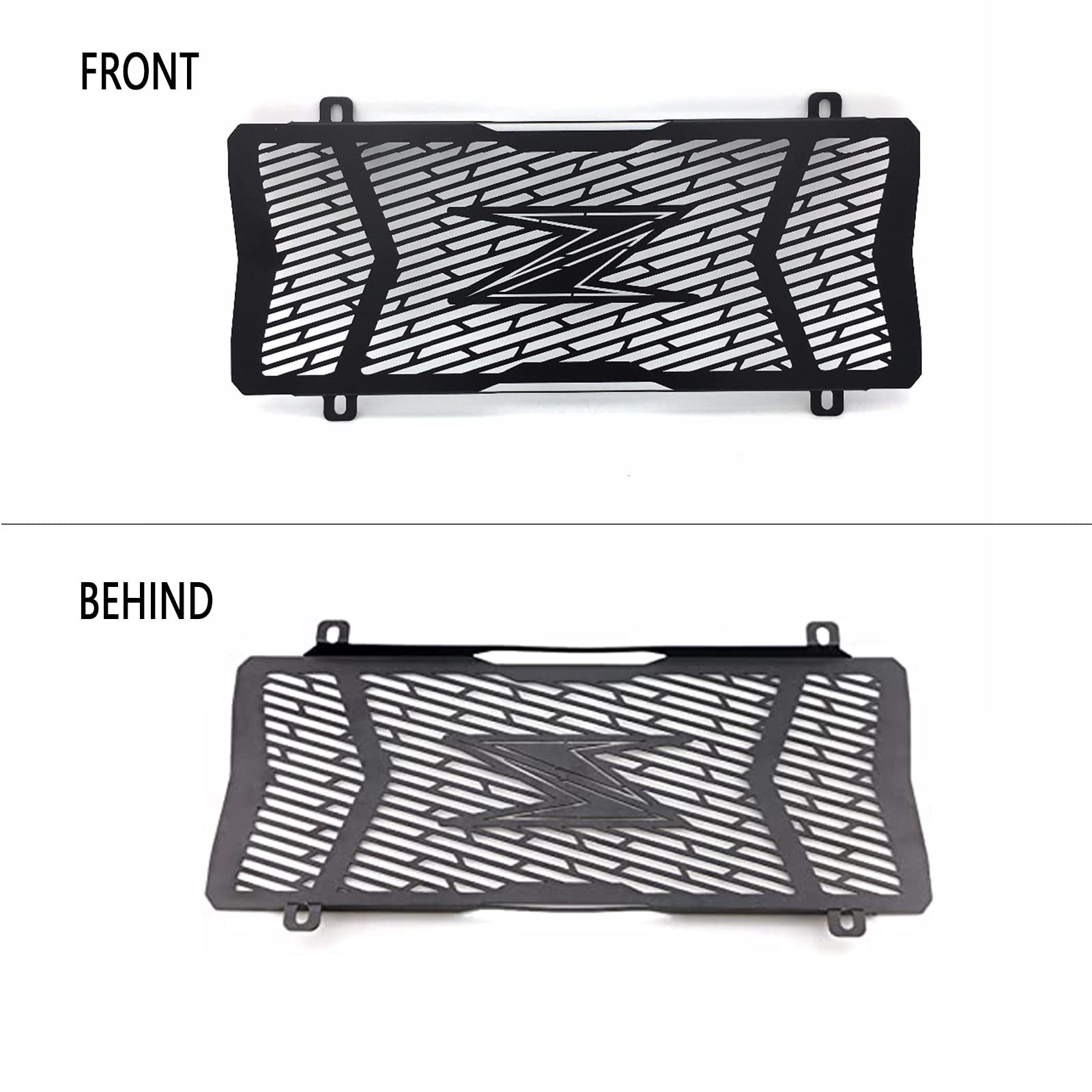 Z650 Grille de radiateur de moto en acier inoxydable pour Kawasaki Z-650 2017 2018 2019 2020