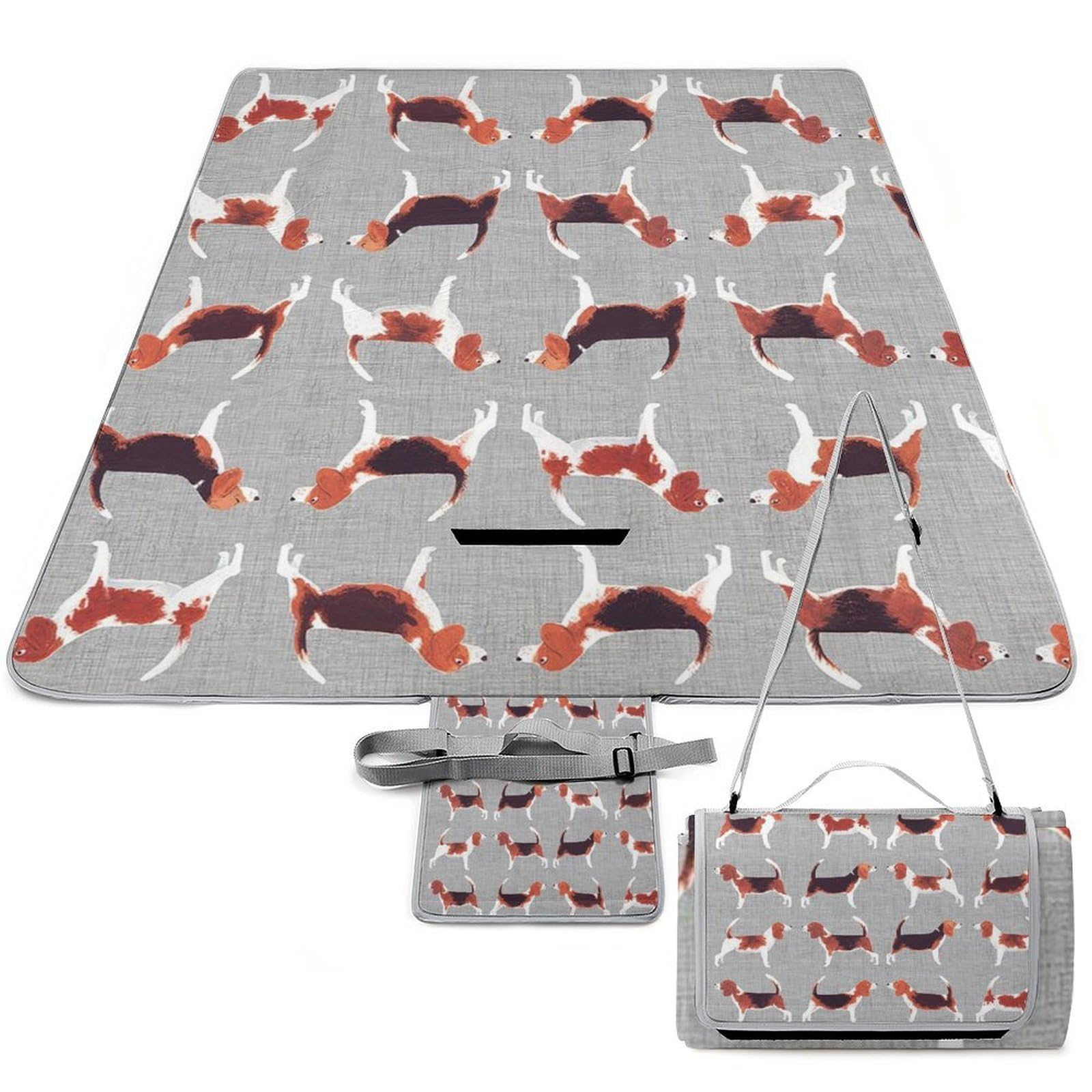 Tapis de pique-nique portable anti-humidité pour plage et parc