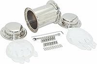 Vista 4 de SoClaay Time Capsule - Contenedor de cápsula de acero inoxidable anticorrosión, resistente al agua, contenedor de bloqueo duradero para regalo