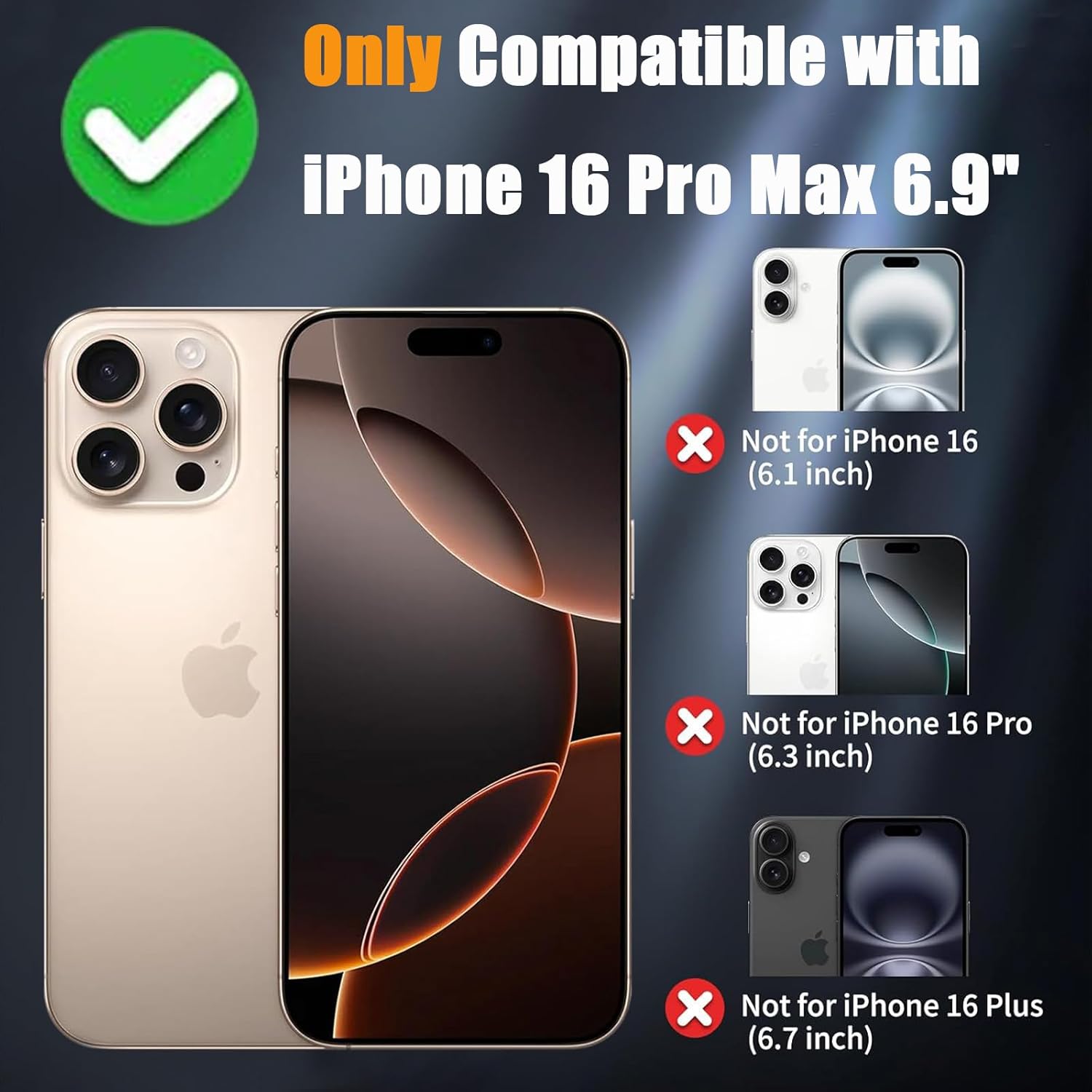 Magnetic Case for iPhone 16 Pro Max with Privacy Screen Protector & Camera Cover [Compatible with MagSafe],Soft Shockproof Phone Case Protective Bumper Cover for iPhone 16 ProMax,Pink - Image 2