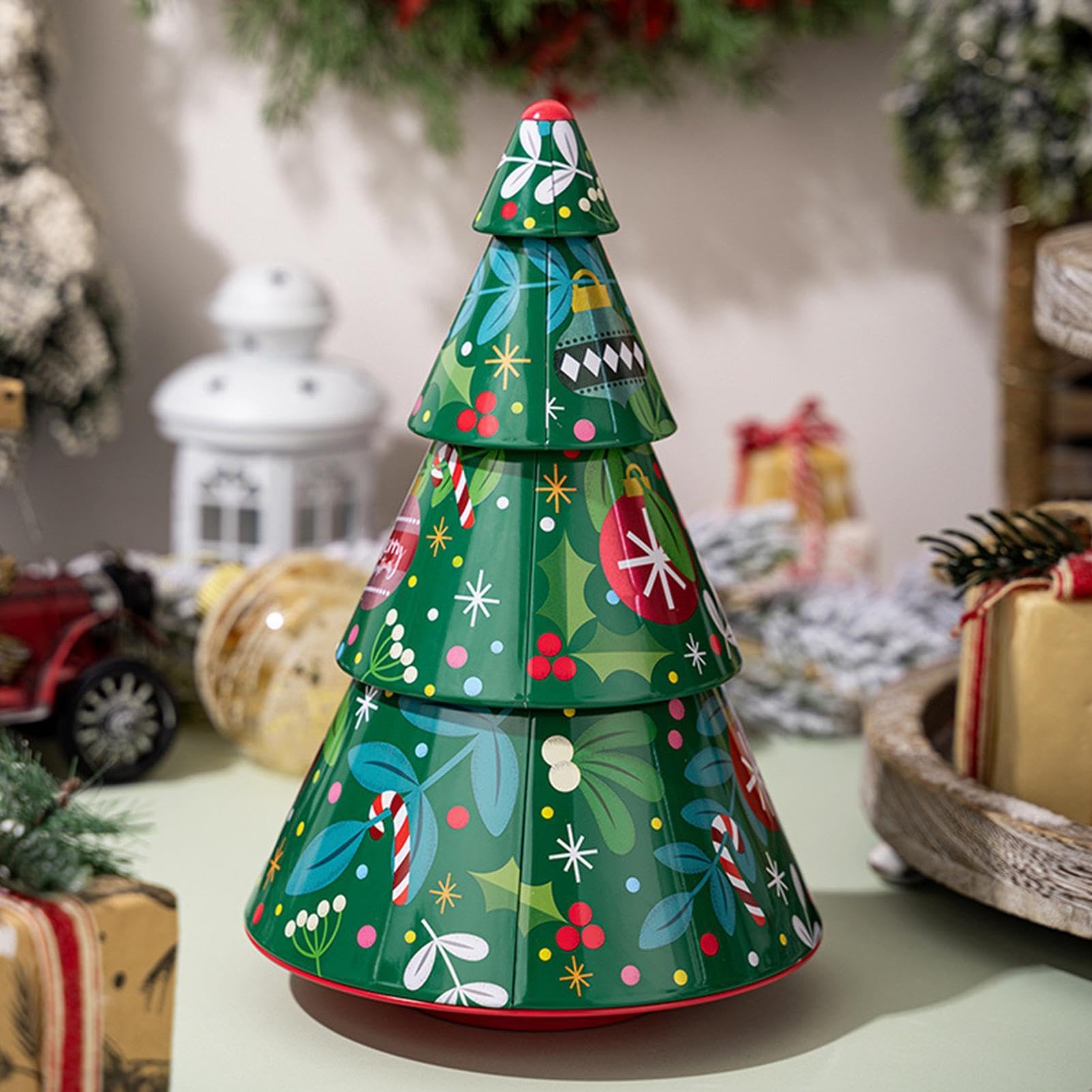 Amazon.co.jp: クリスマスキャンディジャー、クリスマスツリー