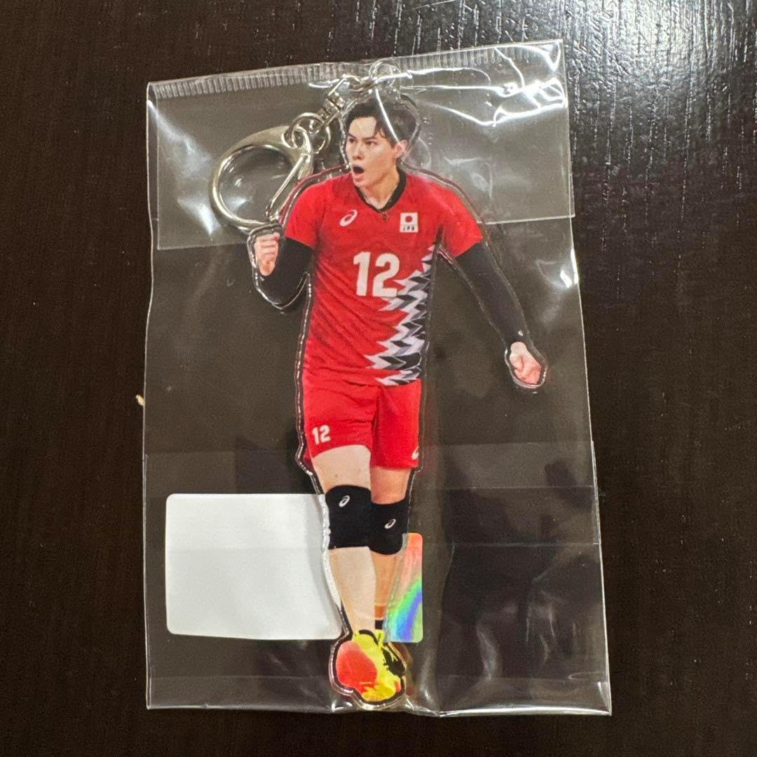 12高橋藍選手②2024男子日本代表アクリルユニフォーム 12高橋藍選手②2024男子日本代表アクリルユニフォーム