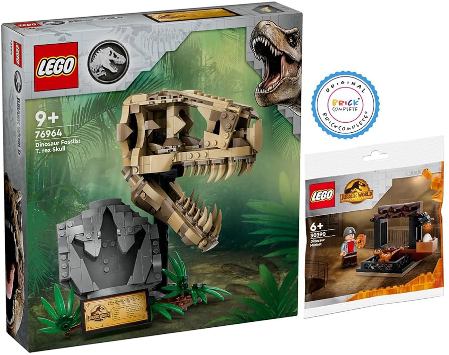 Amazon.com: BRICKCOMPLETE Lego Jurassic Set: 76964 Dinosaur