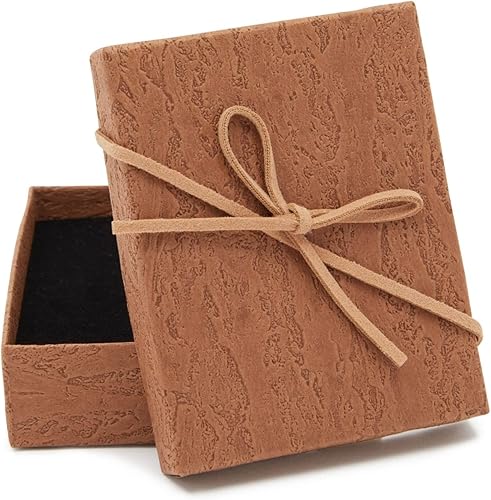 Miniatura 5 de Pequeñas cajas de regalo de joyería para collares, aretes, anillos, colgantes, pulseras, tobilleras, soporte para joyas, caja de embalaje con tapas,