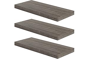 Stunning Grey Floating Shelf: Elevate Your Home Décor