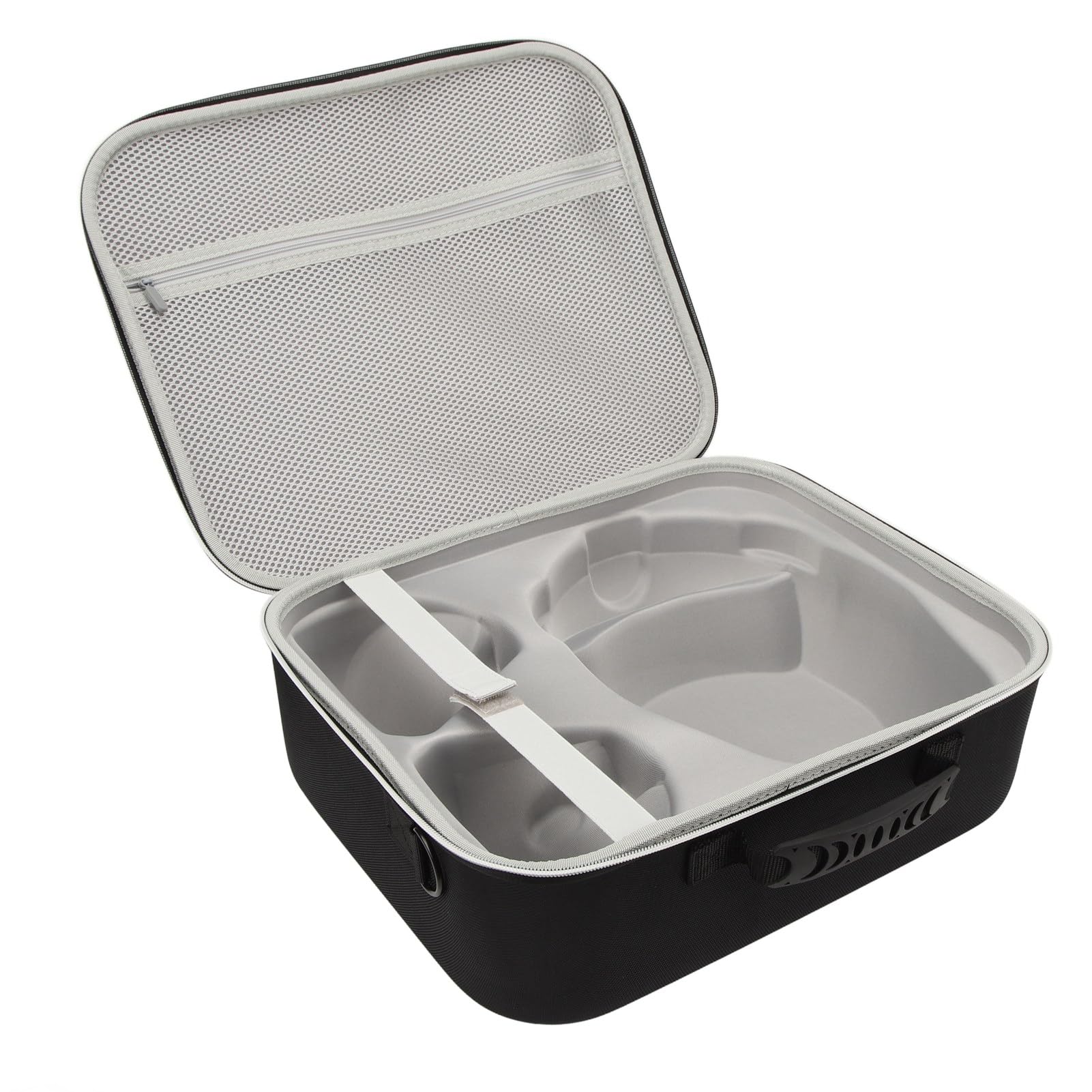 RIZGHWOY Estuche de Transporte Duro Portátil, Bolsa Impermeable con Cremallera EVA para PS VR2 con Correa para el Hombro, Bolsa de Transporte Multifunción para Viajar