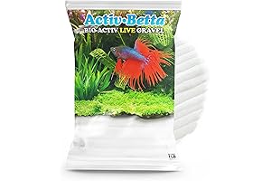 White Sand Aquarium Sand, 1 Lbs - Premium Betta Tank Substrate