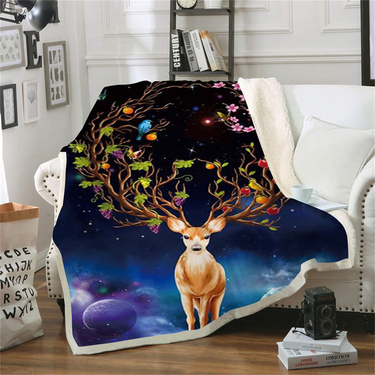 Couverture élan en impression 3D pour réchauffer vos soirées cocooning