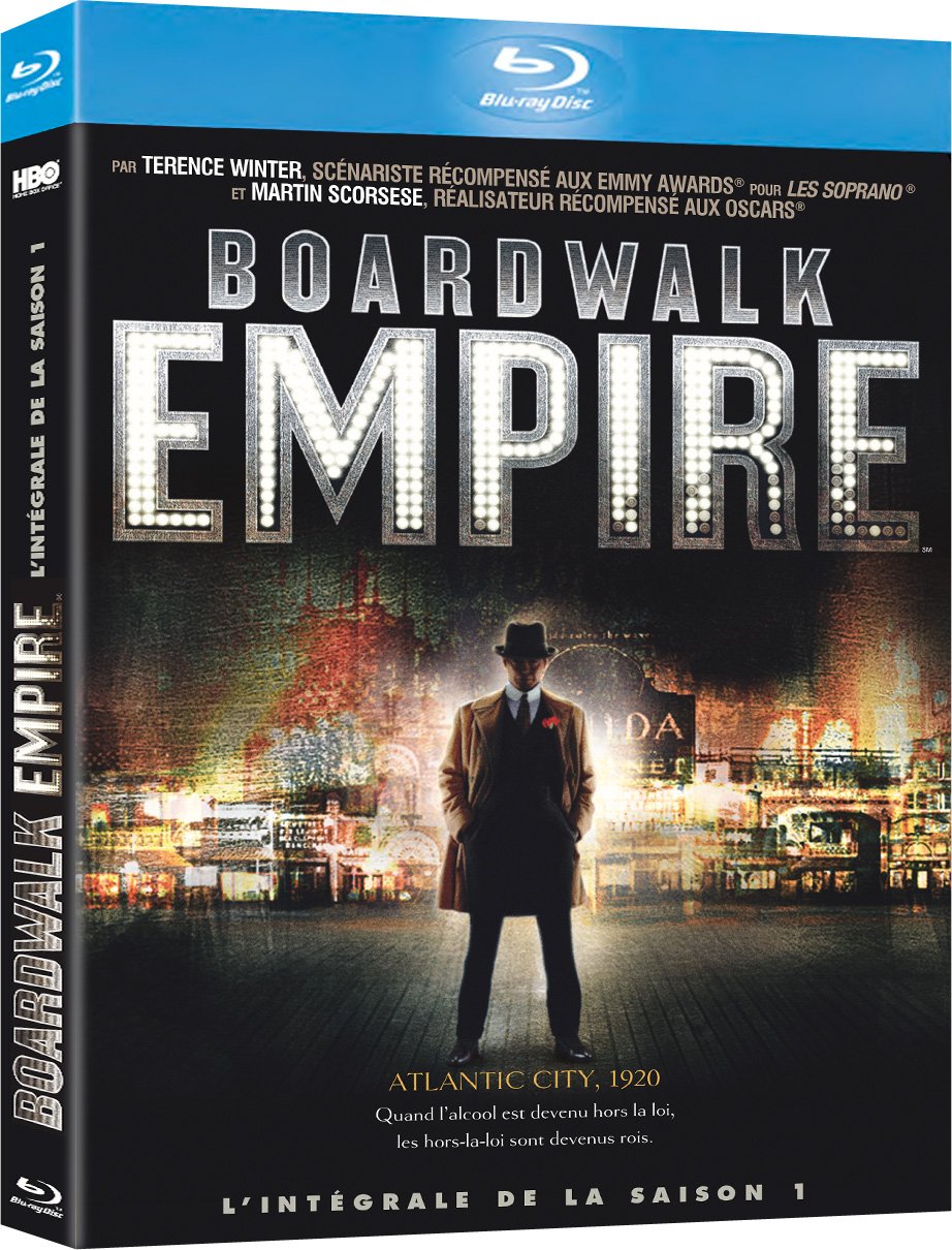 Boardwalk Empire Temporada 1 en espectacular formato Blu-ray de importación francesa