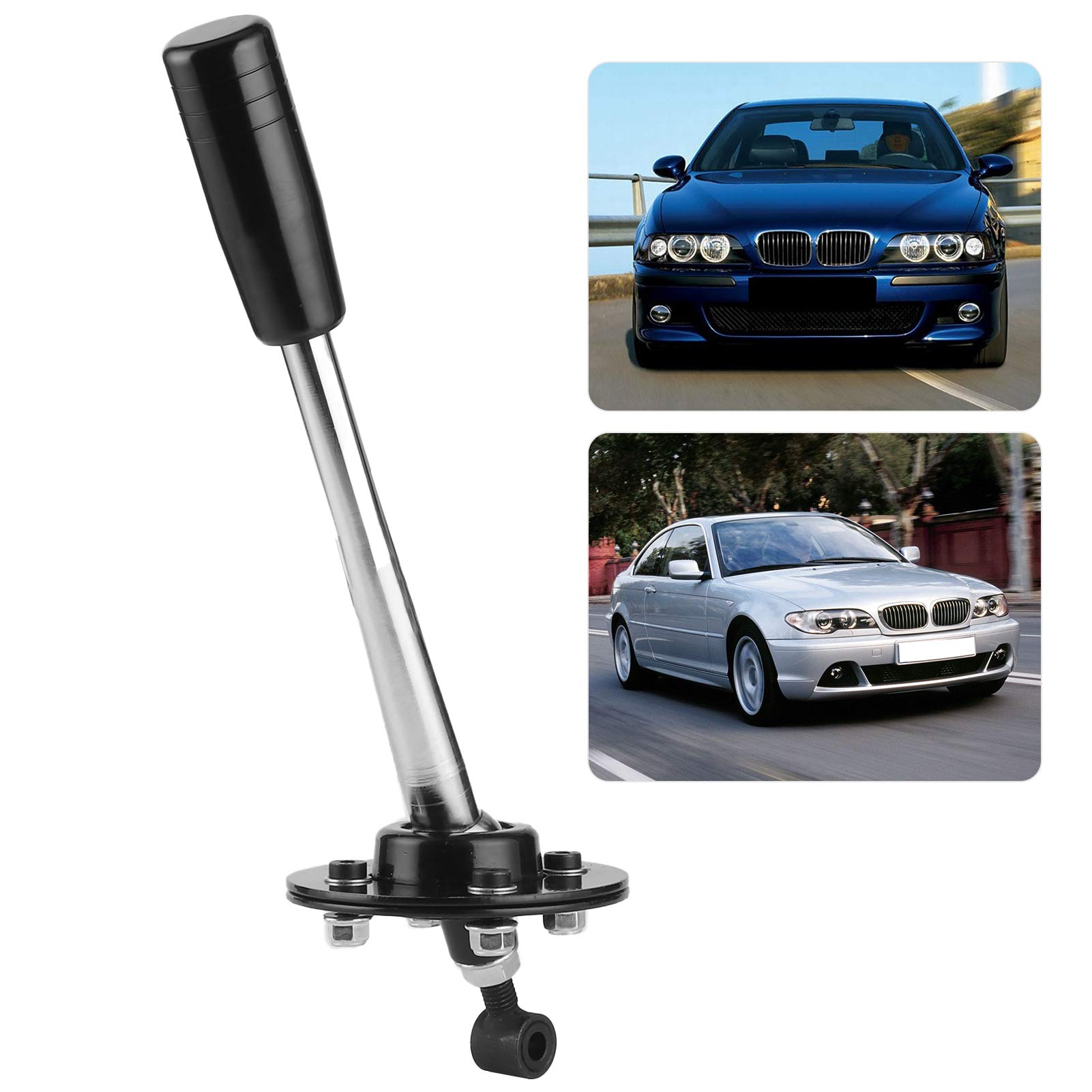 Short Shifter Zuverlässiges Aluminium Praktische Modifikation des Short Gear Shifter Autozubehör für die 3/5 Serie E30 E36 E46 E34 E39 Z3