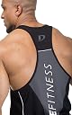 DECISIVE Men's Slim Fit Vest (2X-3TON-NO&BG-S_Navy, Orange, Black, Grey_S) gallery image