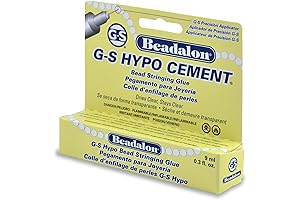 G-S Hypo Cement Bead Stringing Glue: Precision Applicator for Exquisite Jewelry Creations