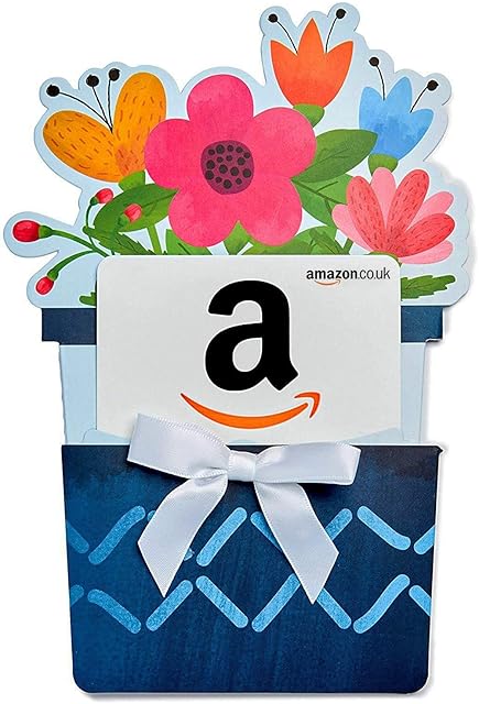 Amazon.co.uk Gift Card - Flower Pot - FREE One-Day Delivery