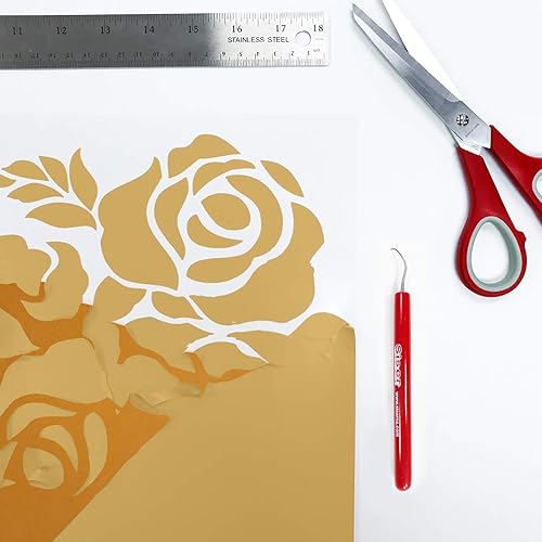 Miniatura 3 de Siser StripFlock Pro HTV Rollo de 15 x 5 yardas, vinilo texturizado de transferencia de calor (amarillo)