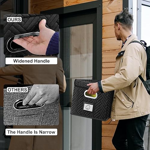 Miniatura 3 de Caja de almacenamiento de archivos, organizador de archivos colgantes, organización y almacenamiento de oficina, carpetas plegables decorativas,