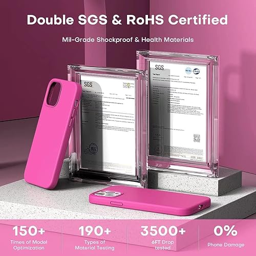 Vista 616 de TOCOL - Funda 5 en 1 para iPhone 11, con 2 protectores de pantalla + 2 protectores de lente de cámara, funda delgada de silicona líquida a prueba