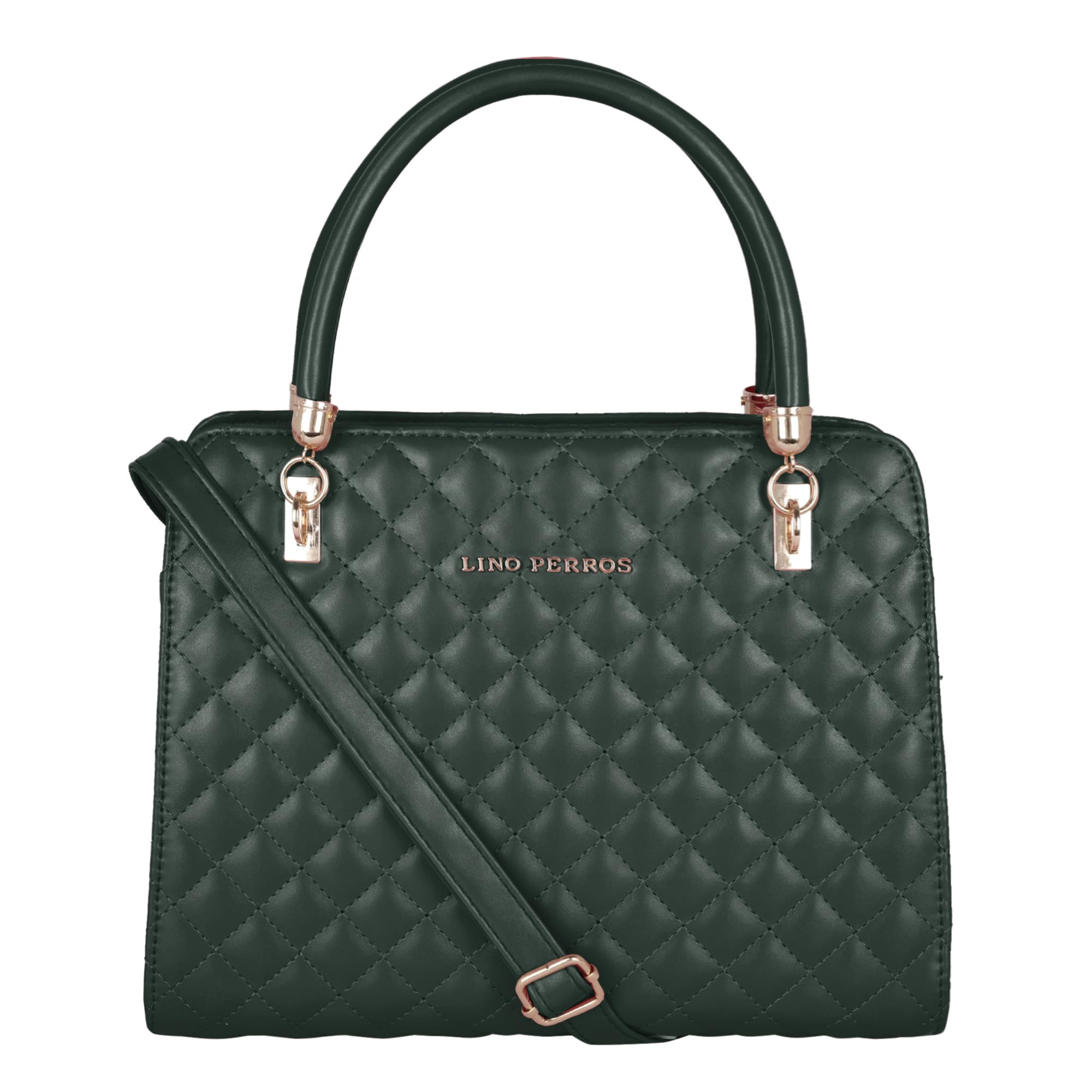 Lino Perros Green Faux Leather Handbag (B0CQG3K2ZT) Amazon Price History, Amazon Price Tracker