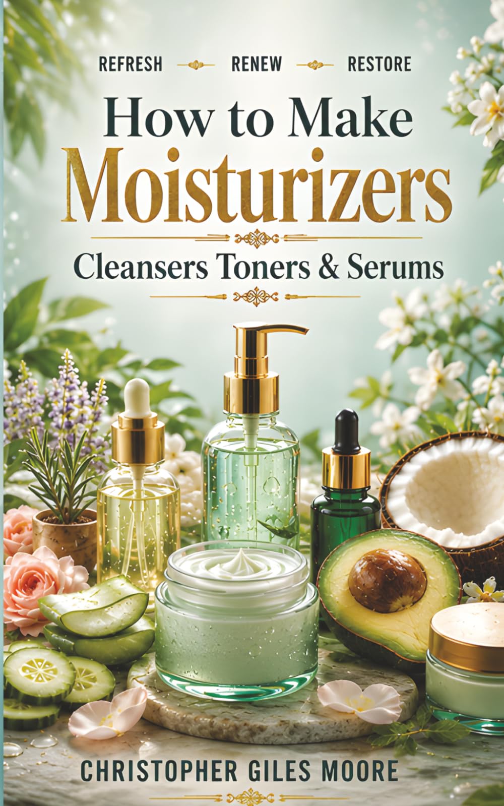 How to Make Moisturizers Cleansers Toners & Serums: 52 WEEKS of SKIN CARE (52 WEEKS of TRANSFORMATION)
