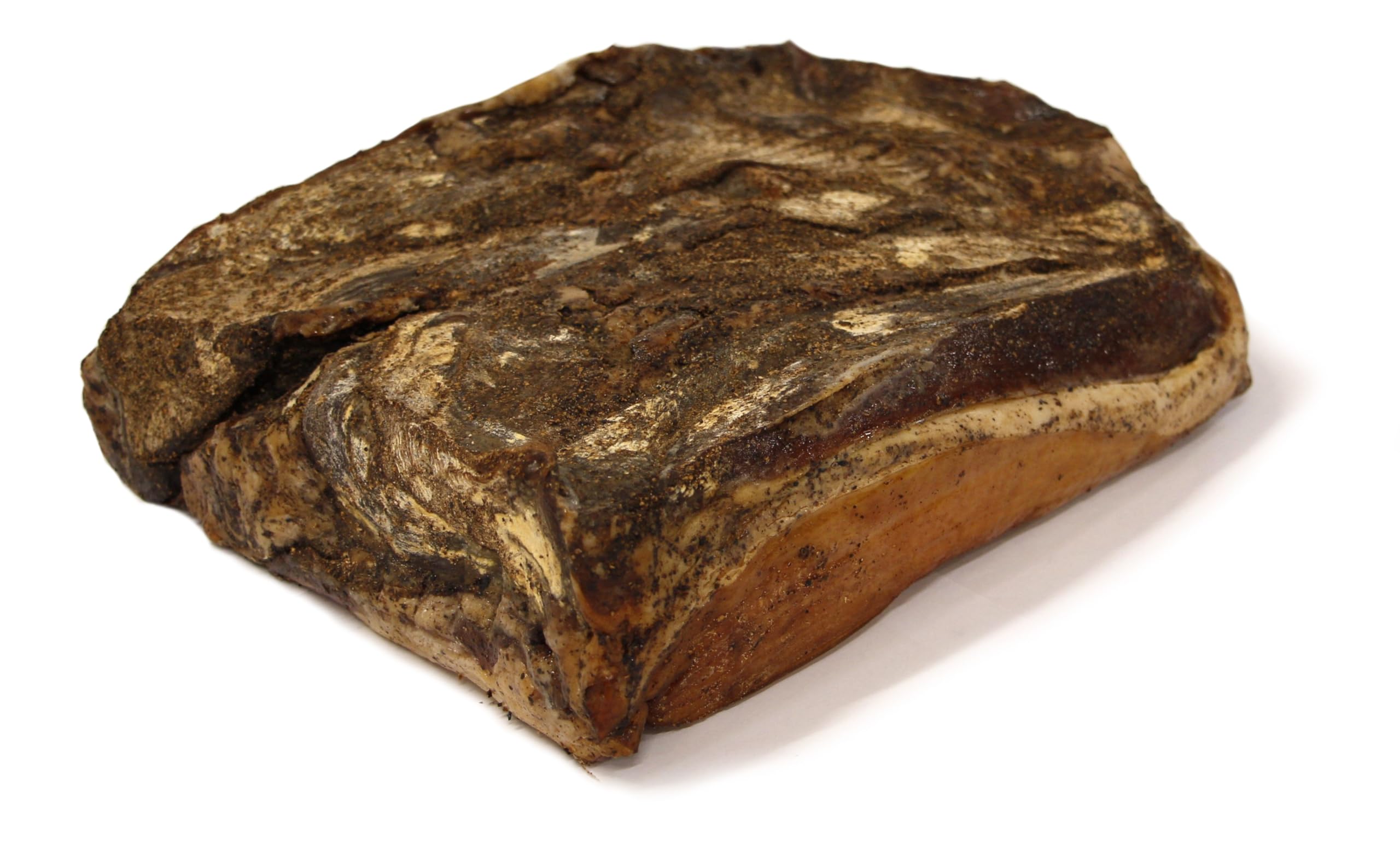 GUSTOS - Speck Alto Adige IGP , squadrato intero - 4,5 KG. Affumicato Stagionato e Sottovuoto, Per i veri amanti dello Speck che non vogliono restarne mai senza