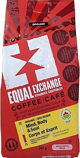Equal Exchange Organic Fairtrade Mind Body & Soul Coffee, Ground, 340g
