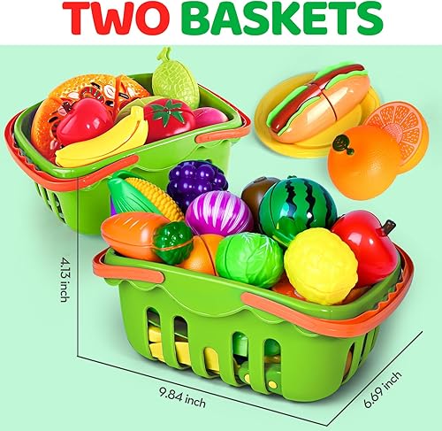 Miniatura 6 de 100 piezas de juguetes de cocina para niños, juguetes de cocina para niños, juguetes de cocina para jugar, accesorios de juguetes de cocina con 2