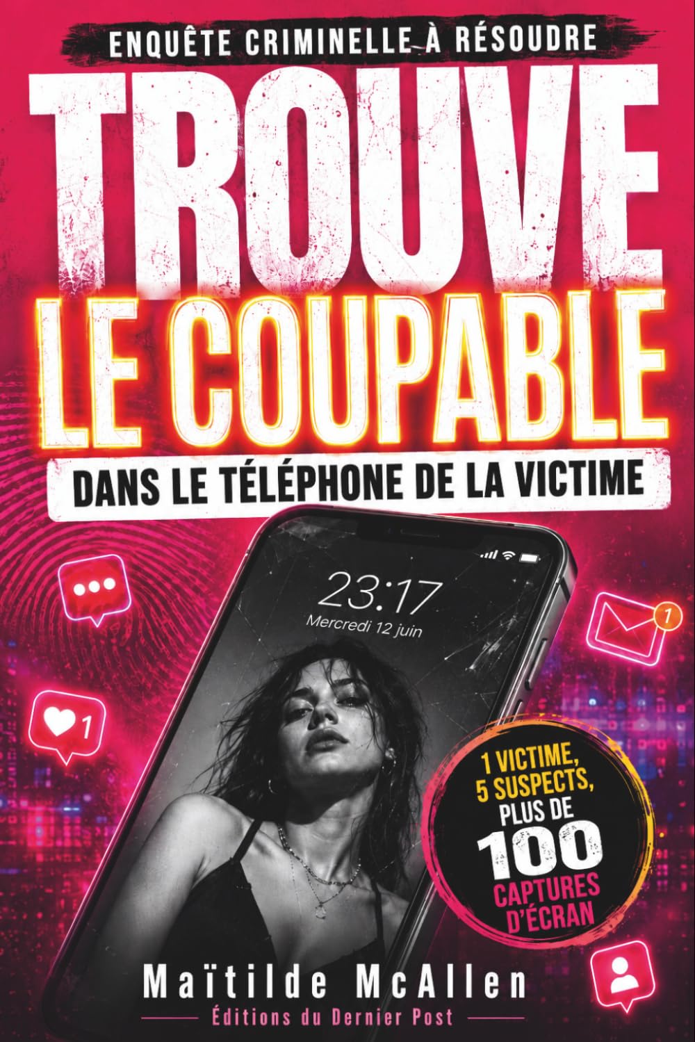 Enquête criminelle à résoudre: Scroll dans le téléphone de la victime et trouve le coupable