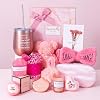 Gifts Basket for Women - Christmas Birthday Gift Box,Get Well Soon Gifts Set Contains 13 Items Inspirational Gift,Relaxing Spa Care Package for Women Friendship,Friend Gifts for Women