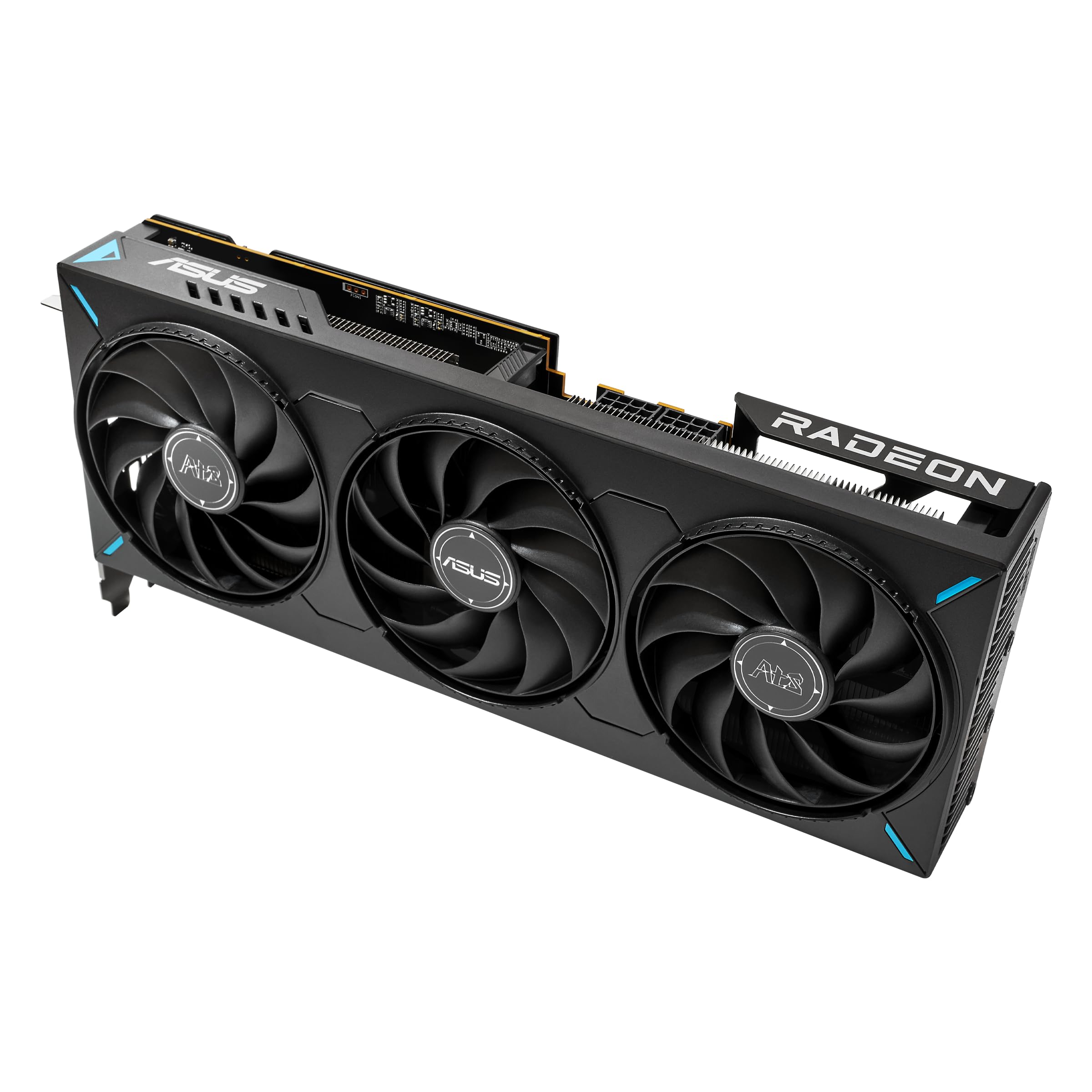 ASUS ATS - Scheda grafica Radeon RX 9070 GRE OC Edition (PCIe 5.0, HDMI/DP 2.1, design a 2,5 slot, ventole assiali tech, cuscinetti a doppia sfera per ventole, Dual BIOS, GPU Guard)