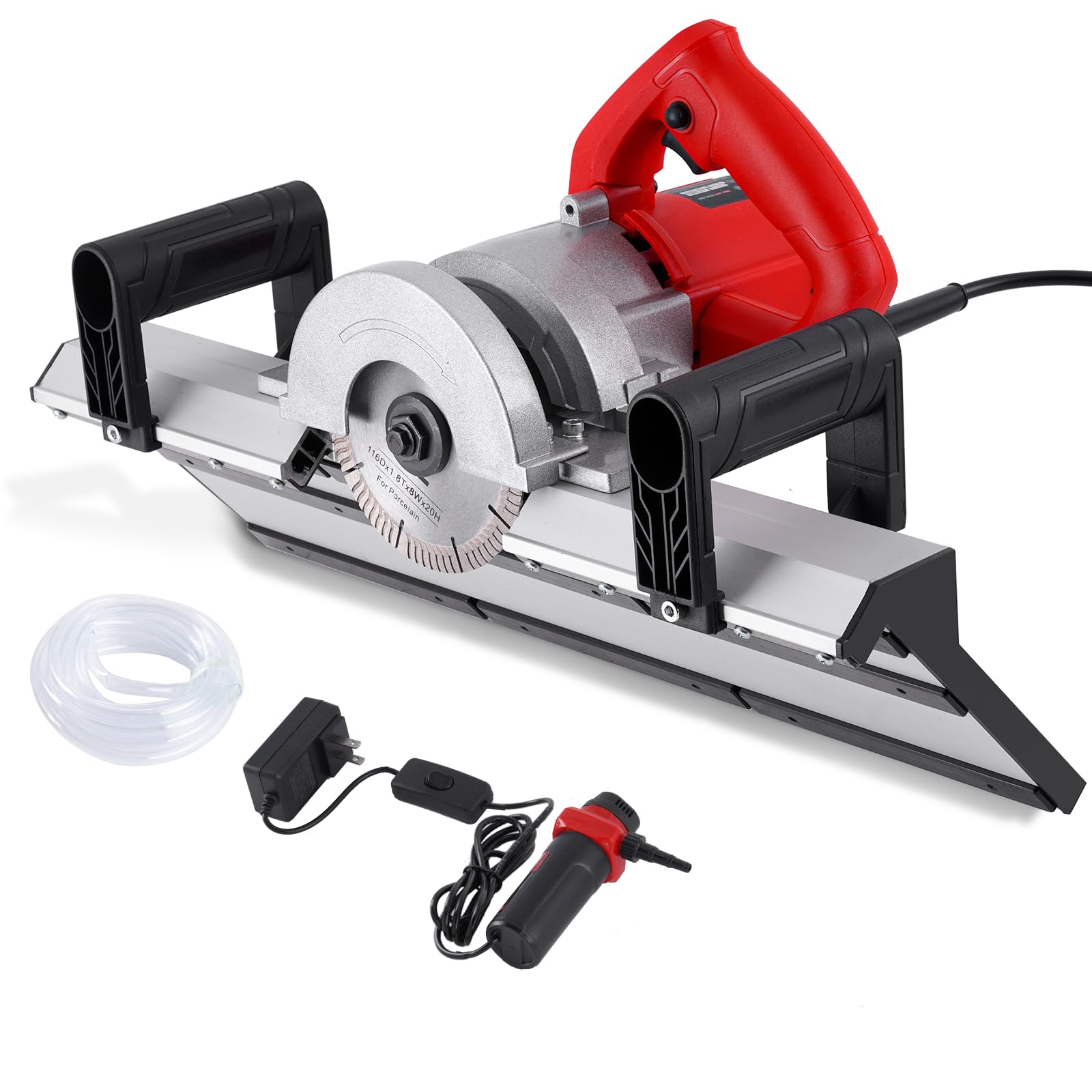 YUCHENGTECH Electric Tile Chamfering Machine 45 Degree Ceramic Tile chamfering Cutter Tile Bevel Cutter Tile Chamfering Tool for Cutting Large Ceramic Stone with Sprinkler System