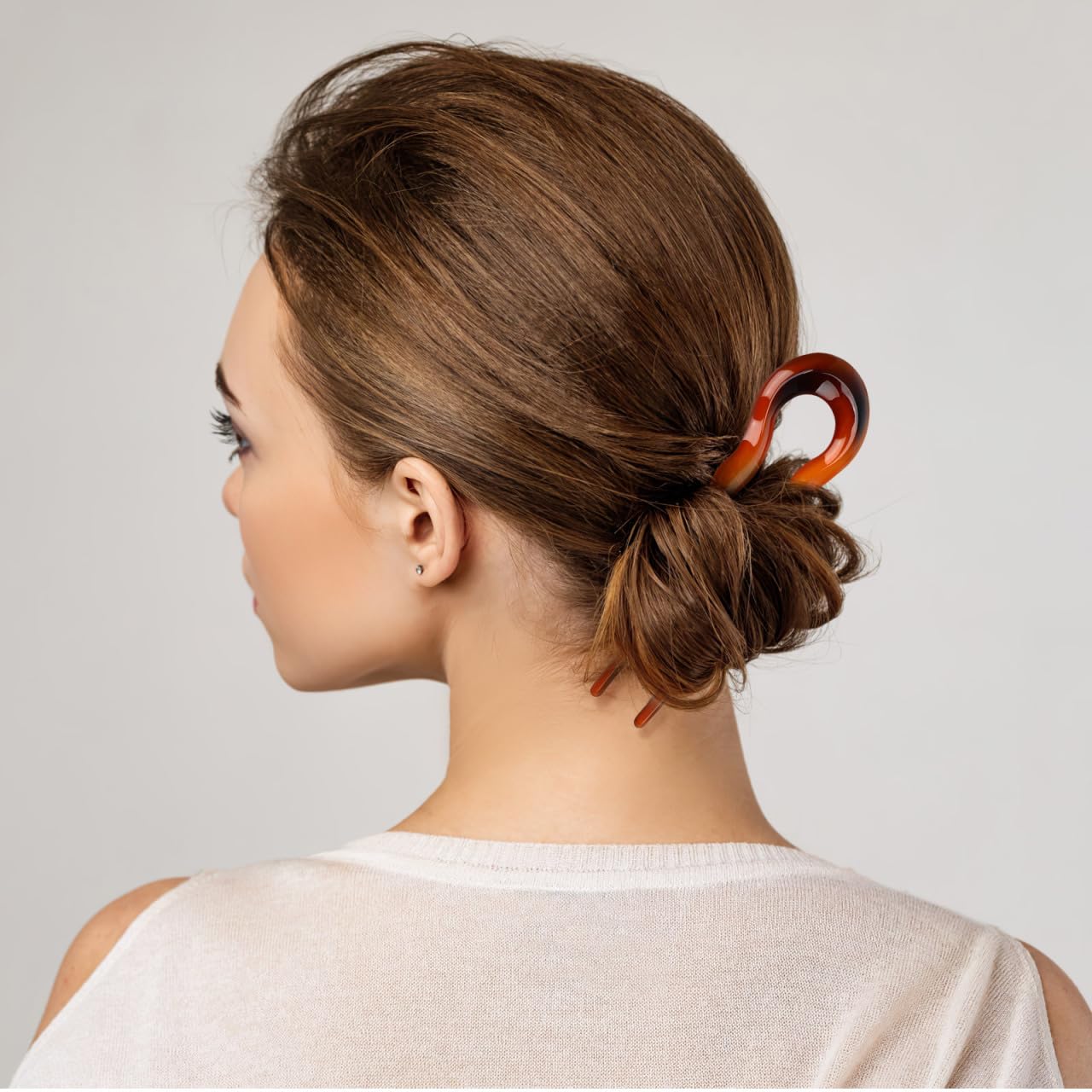 Amazon.com : minkissy Hair Clip, 3 French Hair Pins for 