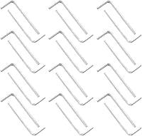 Vista 12 de Biaungdo Juego de 24 llaves hexagonales de 0.059 in, llave Allen pequeña, llave hexagonal en forma de L, llave hexagonal para reparación