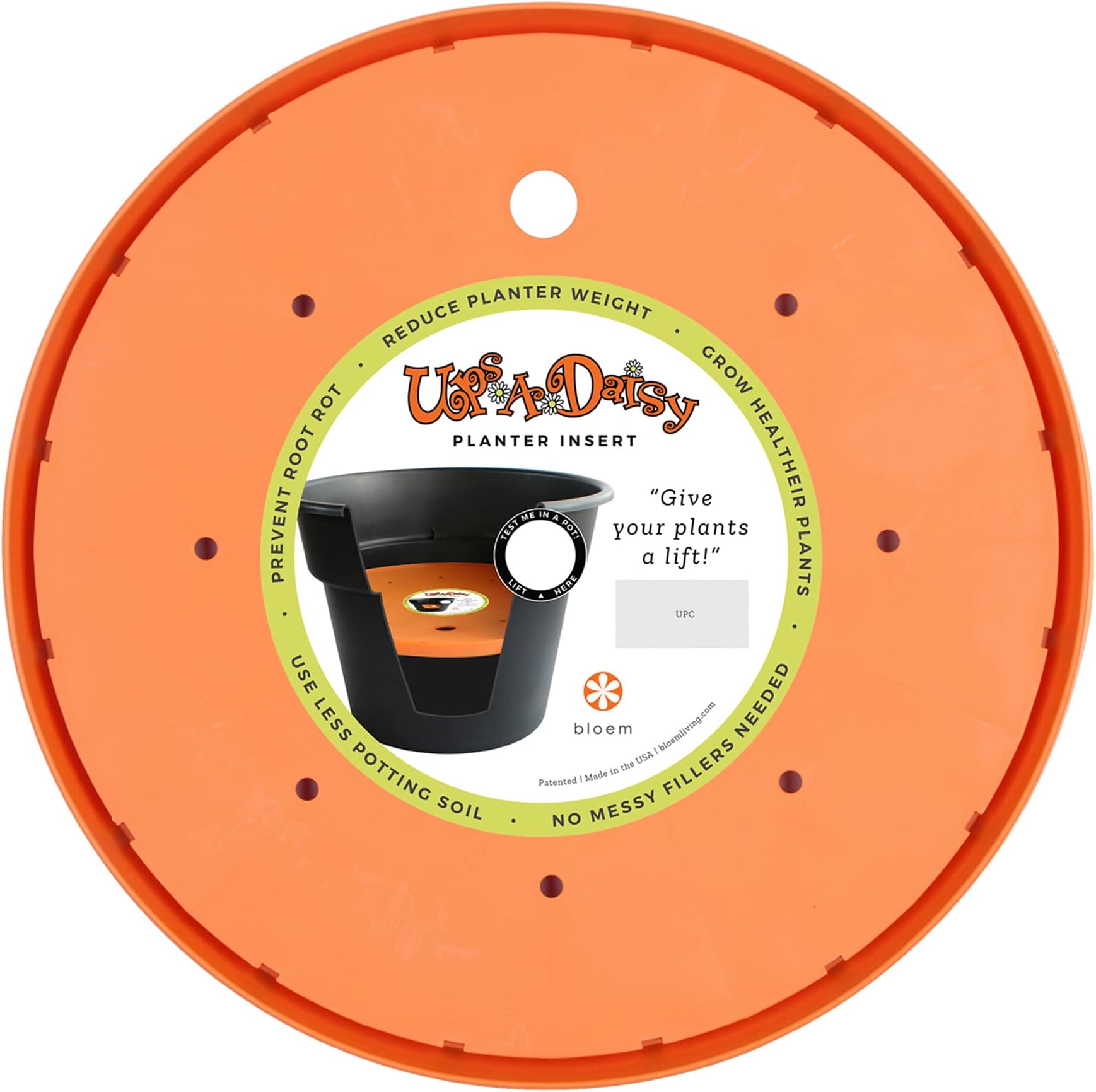 Ups-A-Daisy' Planter Insert 14