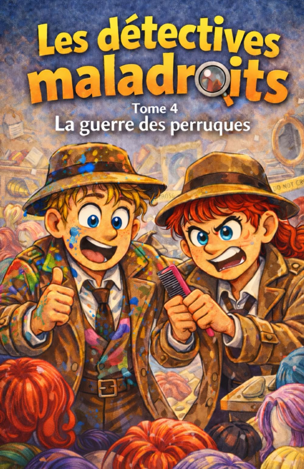Les détectives maladroits La guerre des perruques: Tome 4
