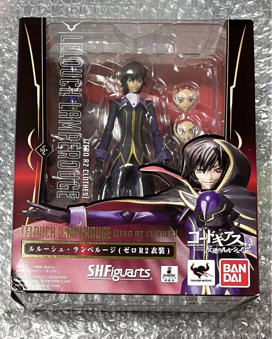 SHFiguarts ルルーシュ・ランペルージュ (ゼロR2衣装) レビュー】 S.H.Figuarts ルルーシュ・ランペルージ（ゼロ R2衣装）