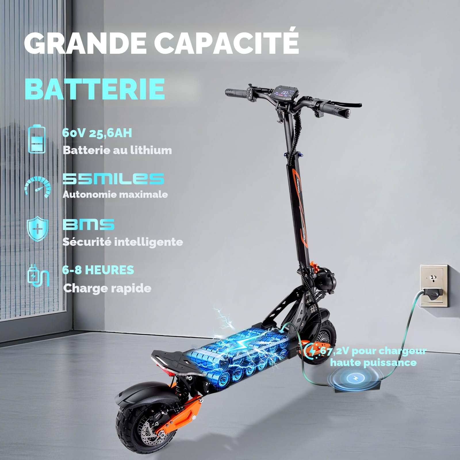 Trottinette électrique Beeper Trottinette Electrique Cross