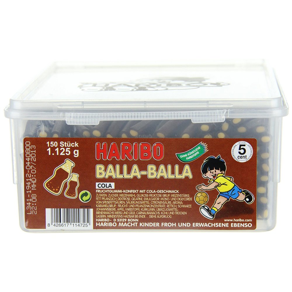 Haribo Balla-Balla Cola, 1.125 kg