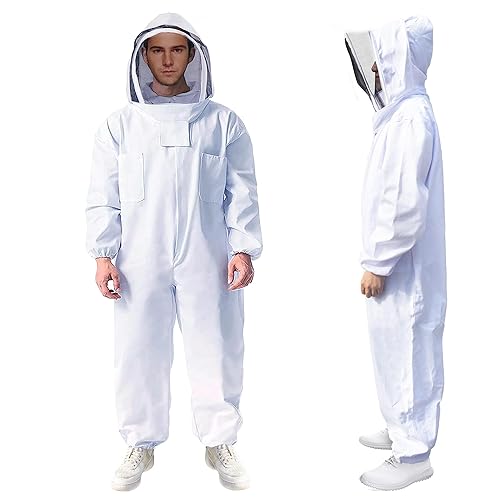 Traje de abeja para hombresmujeres, Blanco