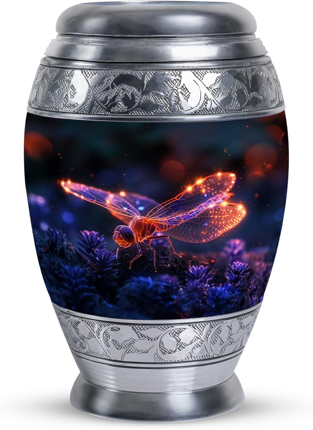 Dragonfly Small Urns for Male Father - Funeral Dad Urn for Human Ashes Adult Man - Mom Cremation Urn for Ashes Women Adult Male - Human Urns Keepsake 3 Inch