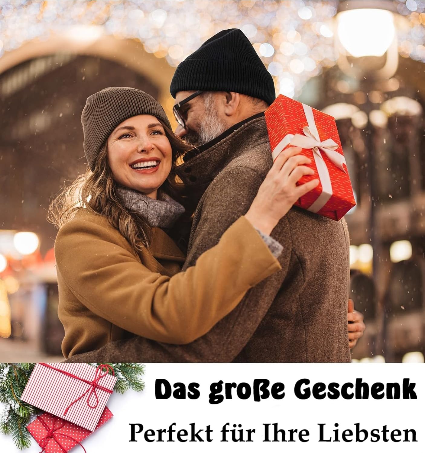 Hatstar Warme Damen Beanie Mütze | Herren Grobstrick Wintermütze | Wollmütze Strickmütze | Unisex für Damen und Herren | Weich und Dick