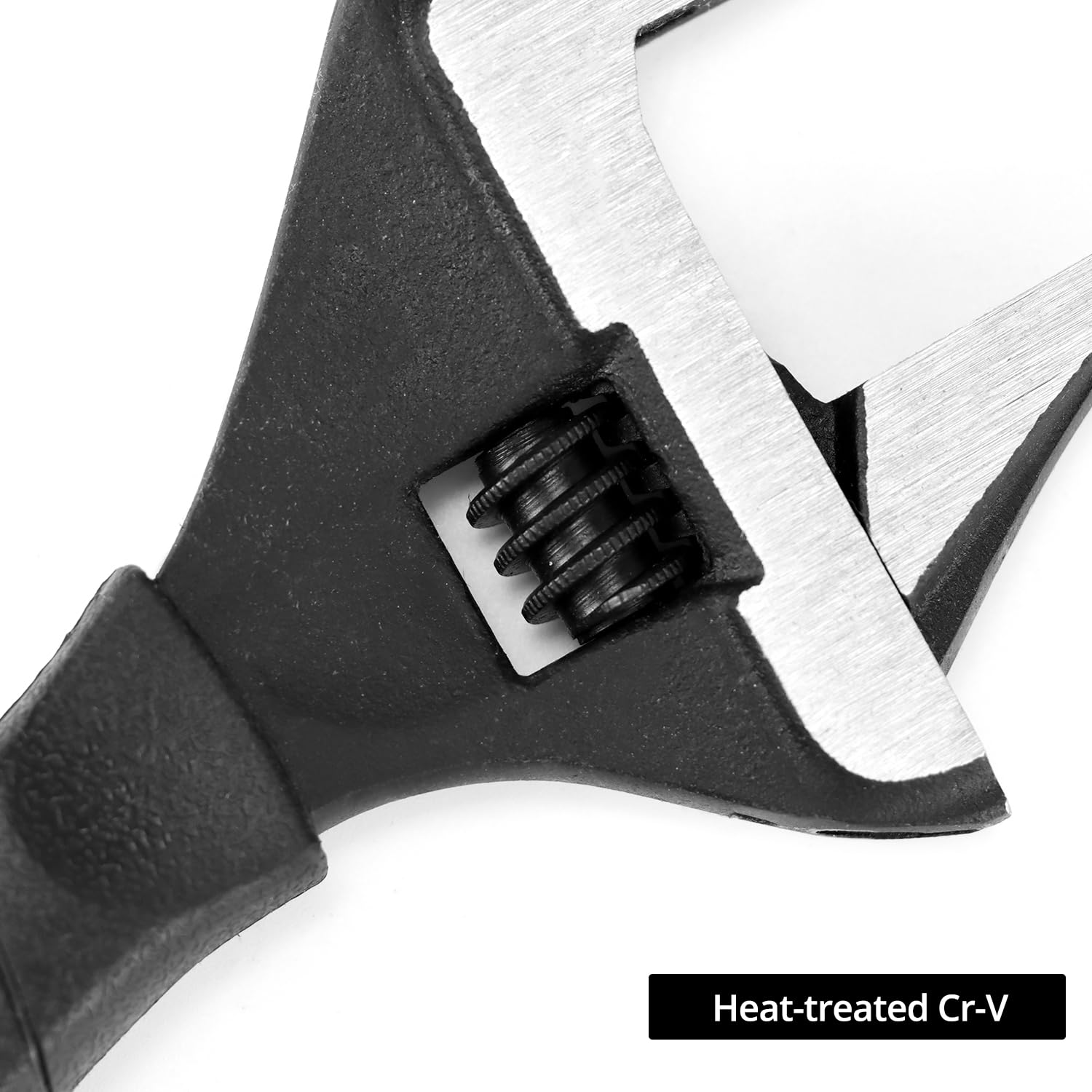 QWORK® Adjustable Spanner, Wide Jaw Opening Wrench Set, 6 inch 10 inch Adjustable Wrench, Plumbers Wrench, Plumbing Tools - Image 4