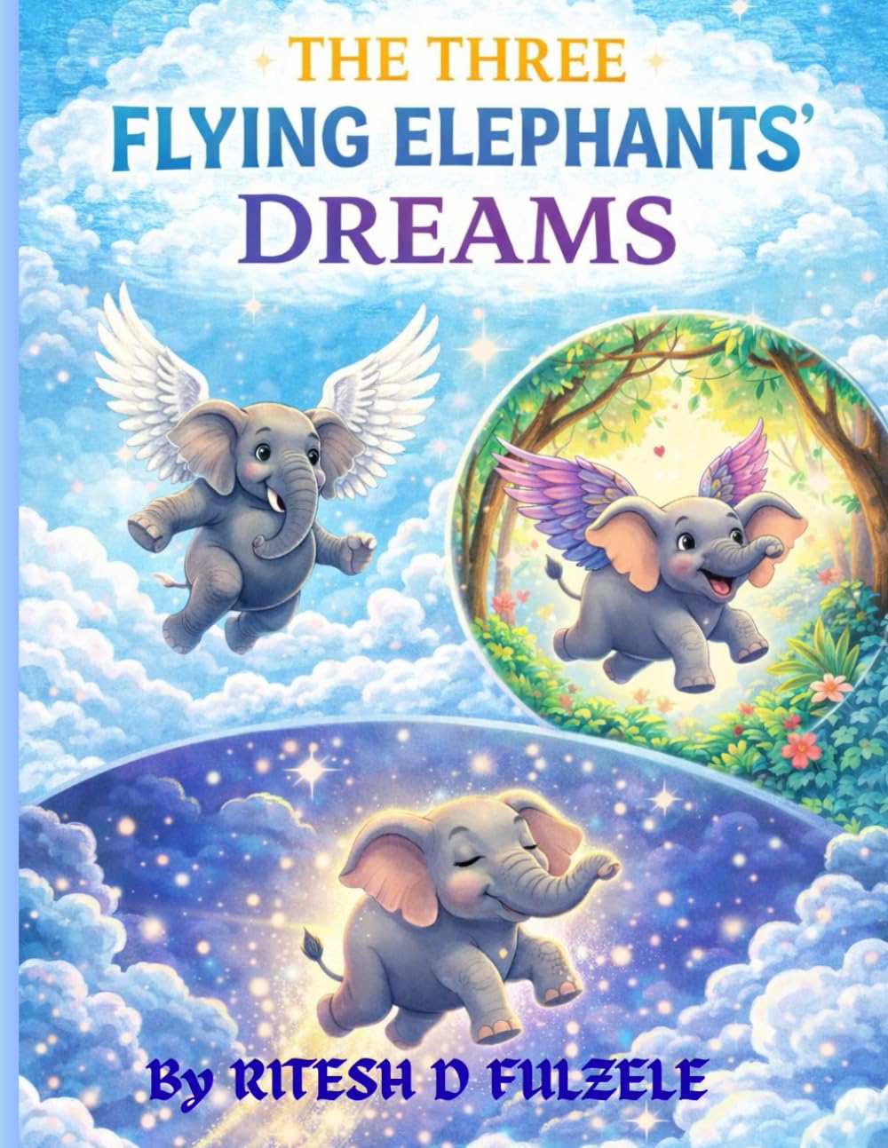 The Three Flying Elephants Dreams (THE THREE MAGICAL TALES SERIES)