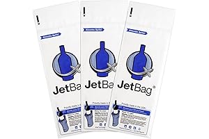 Idea Mia, LLC JetBag Bold - The Original Reusable & Absorbent Travel...