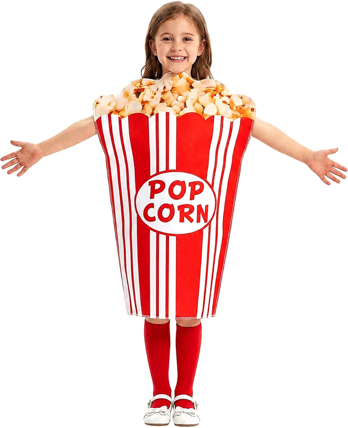 Popcorn Funny Costume for kids/adults Halloween Party Movie Night Carnival