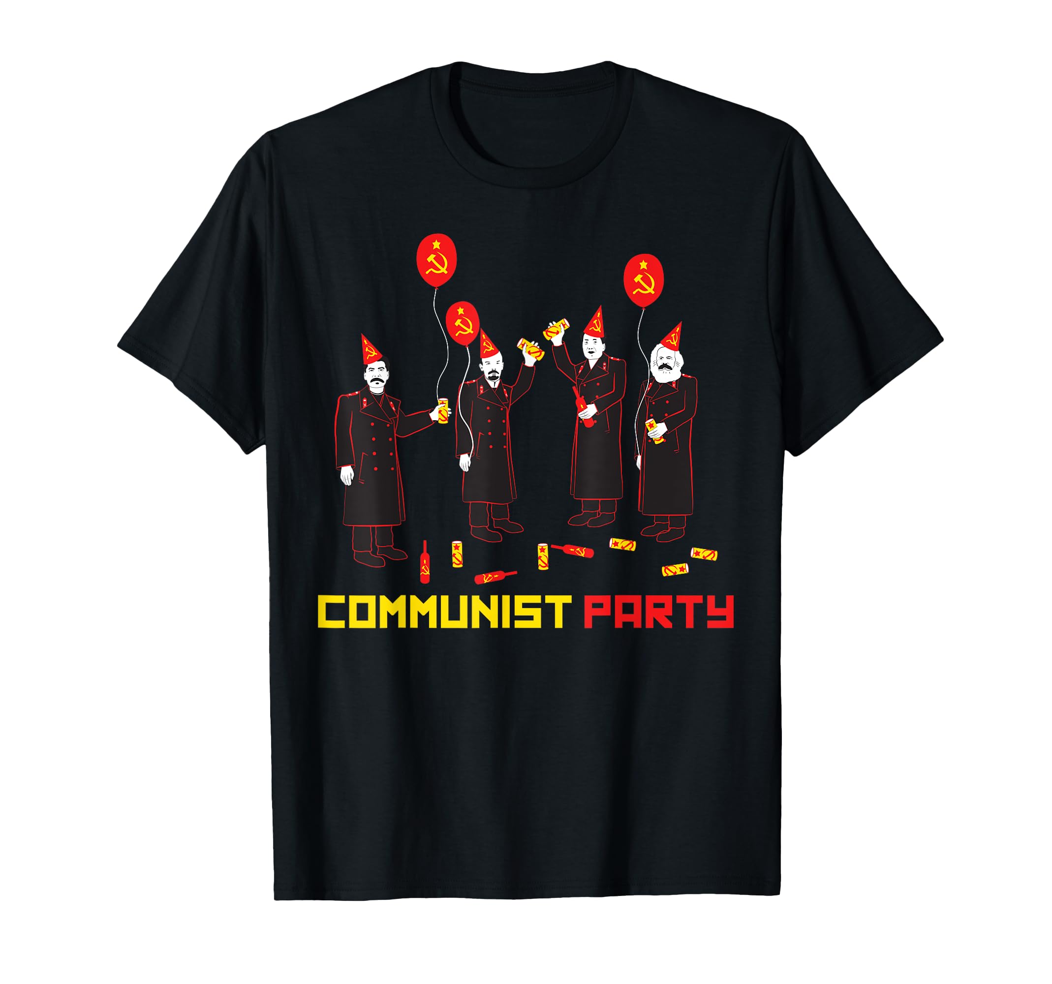 Communist Party T-Shirt funny saying sarcastic political T-Shirt