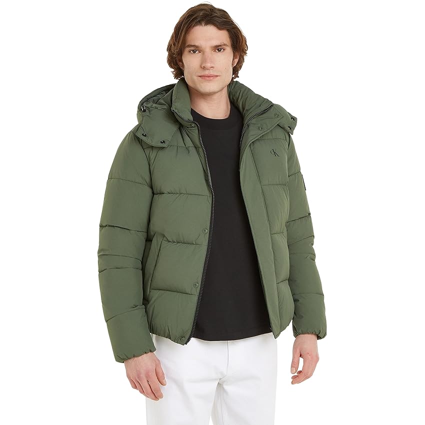 Immagine del prodotto Calvin Klein Jeans Giacca Uomo Essentials Non Down Logo Giacca Invernale, Verde (Thyme), S